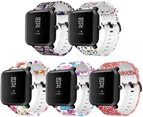 img 4 attached to Stylish Fadeless Pattern iTouch Air 3 40mm Bands - Replacement Watch Straps for Men and Women | Compatible with iTouch Air 3 Smartwatch 40MM | Premium Wristbands Accessories