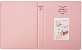 img 2 attached to 📸 128-Pocket Pink Mini Photo Album Book for Instax Fujifilm Polaroids HP Sprocket 2x3 Inch Pictures Fuji Photos