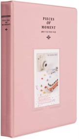img 3 attached to 📸 128-Pocket Pink Mini Photo Album Book for Instax Fujifilm Polaroids HP Sprocket 2x3 Inch Pictures Fuji Photos