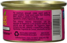 img 3 attached to 🍒 California Scents Spillproof Organic Air Fresheners - Coronado Cherry, 1.5 oz Can
