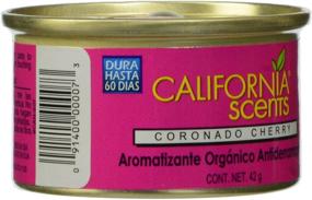 img 2 attached to 🍒 California Scents Spillproof Organic Air Fresheners - Coronado Cherry, 1.5 oz Can