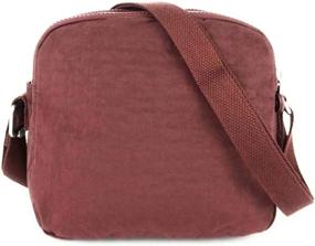 img 3 attached to Stylish and Functional: Kipling Keefe Crossbody Brown Tonal Women's Handbags & Wallets