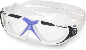 img 2 attached to Aqua Sphere Vista Goggles White
