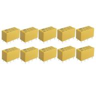 💡 uxcell a12062900ux0259 dpdt power relay – 10 x dc 5v coil, 8 pins - hk19f logo