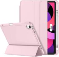 zryxal ipad air 4 case 2020 with pencil holder tablet accessories for bags, cases & sleeves logo