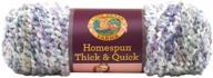 🧶 пряжа homespun thick & quick (315) тюдор от lion brand логотип