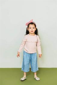 img 3 attached to Aimama Newborn Toddler Clothes Crewneck