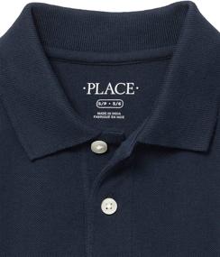 img 3 attached to High-Quality Boys' Uniform Long Sleeve Pique Polo 2-Pack by The Children's Place