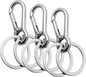 img 4 attached to Брелок для ключей Professional Carabiner Keyring Organizer