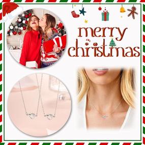 img 3 attached to 👯 Sincere 2/3 Pcs Best Friend Necklaces: Forever Love Knot Infinity Matching Friendship Necklaces, Exquisite Jewelry for Long Distance, Birthdays, Christmas, Bridesmaids, Girls, Women, Sisters