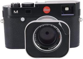 img 3 attached to Lens Hood for Carl Zeiss & Voigtlander Prime Lenses: Haoge LH-ZV07P
