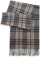 tartan plaid flannel scarf accessory logo