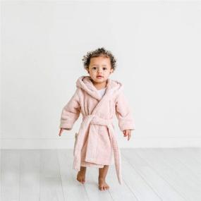 img 1 attached to 🏖️ Natemia Ultra Soft and Absorbent Cloud Touch Organic Hooded Cover-Up: Perfect Kids Beach and Pool Towel Cover-Up in Organic Cotton