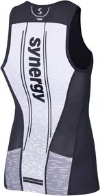 img 3 attached to 🚀 Unlock Your Performance with Synergy Women's Elite Tri Tank Top Singlet