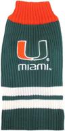 pets first collegiate hurricanes sweater логотип