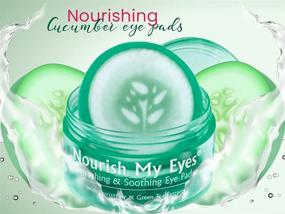 img 3 attached to 🥒 Revitalize and Refresh: Fran Wilson Nourish My Eyes Cucumber, 36 Count