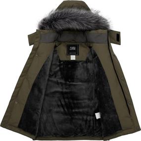 img 2 attached to 🧥 ZSHOW Boys' Warm Winter Coat: Waterproof Parka Hooded Puffer Jacket with Superior Comfort and Durability