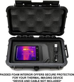 img 3 attached to 📸 Rugged Waterproof Case for Flir C5, C2, C3 Thermal Imager, Seek Shot Pro, PerfectPrime Infrared Cameras - Secure Protection for Your Equipment (Case Only)