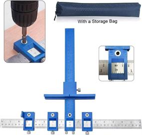 img 4 attached to 🔧 Deceny CB Cabinet Hardware Jig: Accurate Punch Locator Tool for Easy Installation of Handles, Knobs, and Drawer Pulls