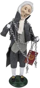 img 4 attached to 👻 Byers' Choice Marley's Ghost Caroler Figurine 205: A Must-Have Collectible from The A Christmas Carol Collection