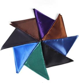 img 2 attached to 🎩 Trendy Wedding Pocket Squares: Exquisite Handkerchiefs in an Array of Colors