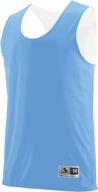 enhanced performance: augusta sportswear teen-boys reversible wicking tank logo