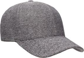 img 1 attached to 🧢 Fashionable and Comfortable: Flexfit Men's Melange Hat - A Perfect Blend of Style and Flexibility!