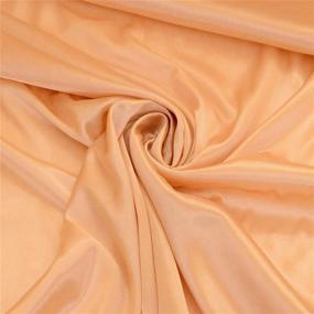 img 2 attached to Sophisticated SweetEasy Photography Backdrop: 10 ft x 10 ft Drapes for Elegant Wedding, Baby Shower, Party & Restaurant Decor- Polyester Champagne Curtains