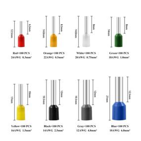 img 2 attached to Efficient Insulated Terminal Electrical Ferrules by Sopoby- Boost Your Electrical Connections