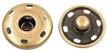 button metal fasteners buttons bronze logo
