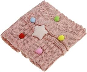 img 1 attached to 🧣 Ipenny Thickened Neckerchief for Toddlers' Cold Weather Accessories