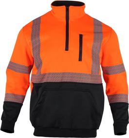 img 3 attached to VENDACE Reflective Sweatshirt for 👕 Enhanced Visibility in Occupational Health & Safety