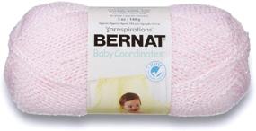 img 1 attached to 👶 Bernat Baby Coordinates Yarn (48420) Baby Pink - Soft and Delicate Yarn for Baby Knitting Projects