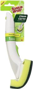 img 2 attached to 🧽 Scotch-Brite Clean Curve Heavy Duty Dishwand: Ultimate Cleaning Power for Hard-to-Reach Spots, Multi-Purpose