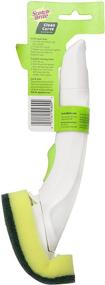 img 1 attached to 🧽 Scotch-Brite Clean Curve Heavy Duty Dishwand: Ultimate Cleaning Power for Hard-to-Reach Spots, Multi-Purpose