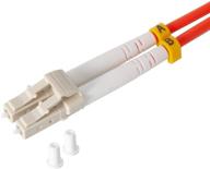 🔌 fiber patch cable: vandesail 1m lc to lc multimode om1 duplex 62.5/125um - optimal connectivity and performance! logo