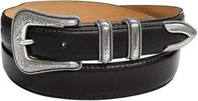 img 4 attached to Italian Calfskin Designer Western Belts for Men by Brenton - Premium Men's Accessories