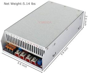 img 1 attached to 💡 YI MEI DA 48V 1500w Switching Power Supply for CCTV, Computer Project, 3D Printer, LED Strip Light, Router - DC 48V 31A Power Adapter Driver Transformer - 110V AC