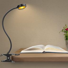 img 4 attached to 📚 Vekkia Clip on Light: Versatile Reading Lamp with Color Changing Modes