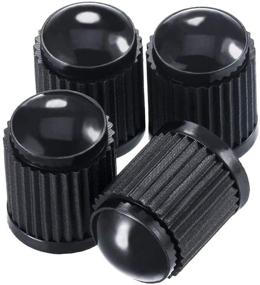 img 4 attached to 20 PCS Universal Tire Valve Caps Stem Covers for Cars, SUVs, Bikes, Trucks, Motorcycles, and Bicycles