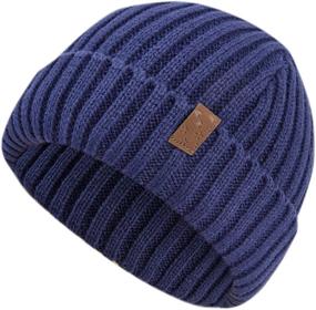 img 4 attached to 🧢 Warm up this Winter with ASUGOS Beanie Skullies: Essential Accessories for Boys in Cold Weather