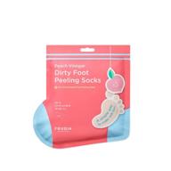 🍑 frudia peach orchard foot peeling mask [1 pair] 40g / 1.4 oz. logo