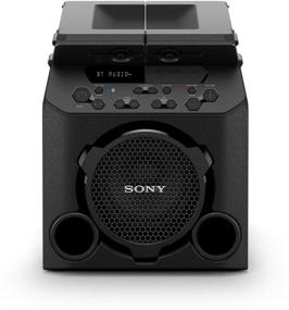 img 1 attached to 🔊 Sony GTK-PG10: Портативная Bluetooth-колонка с держателями для стаканов - Беспроводная акустика для помещения и улицы - Компактная стереосистема для вечеринок - Путешественник-колонка с FM-радиоприемником, разъемом для микрофона и USB-портом