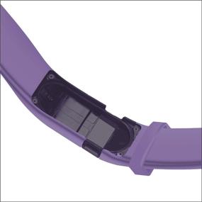 img 1 attached to 💜 Силиконовые заменяемые браслеты Sophili для Fitbit Charge HR / HR1 - размеры S и L с металлической пряжкой - Фиолетовый/S