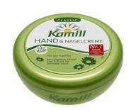 👐 kamill classic hand and nail cream - soothing chamomile extract, dermatologically approved for dry skin (2-pack, 8.45oz each) logo