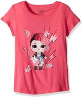 завладейте сценой с футболкой l.o.l. surprise! girls' big glee club rocker t-shirt логотип