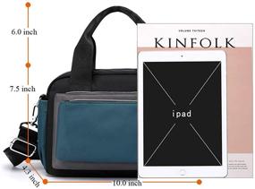 img 3 attached to 👜 Универсальные женские сумочки с регулируемым плечевым ремнем: идеальные сумки и кошельки для ежедневного роскошного стиля.