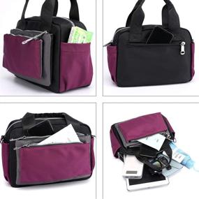 img 1 attached to 👜 Универсальные женские сумочки с регулируемым плечевым ремнем: идеальные сумки и кошельки для ежедневного роскошного стиля.