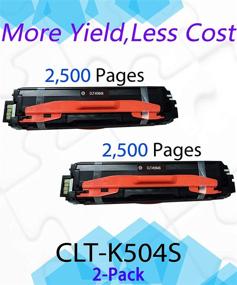 img 3 attached to Compatible CLT K504S Cartridge CLX 4195FW EasyPrint