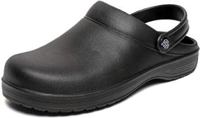 img 3 attached to Baiderly Slip-Resistant Kitchen Nursing Men's Shoes